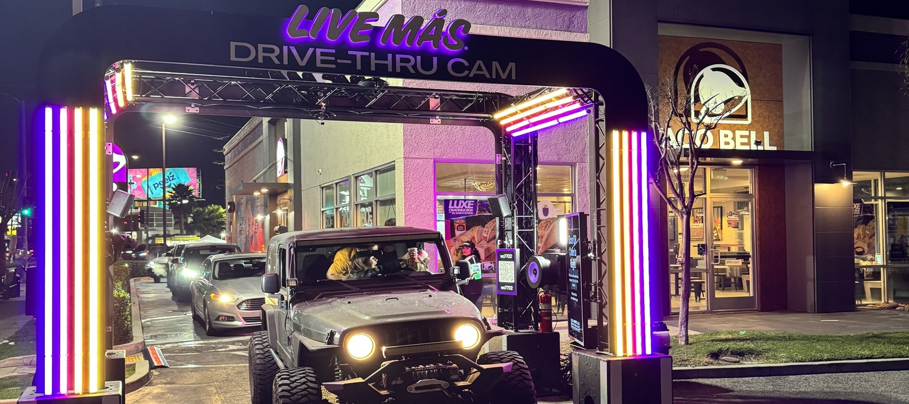Taco Bell celebrates fan-created memories with unique drive-thru photo experience